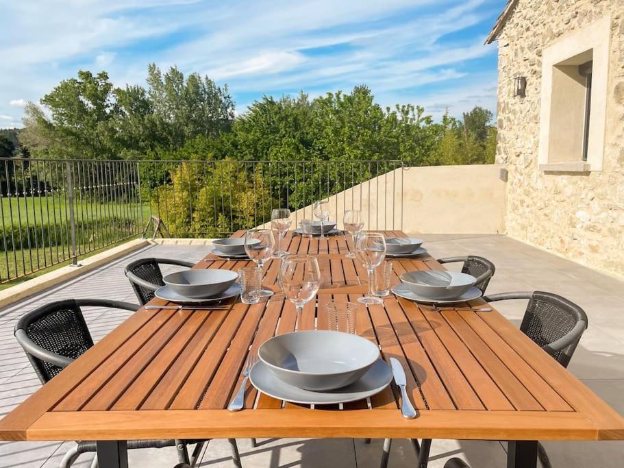 Appartement Dans Un Mas Provencal Allan Eksteriør bilde